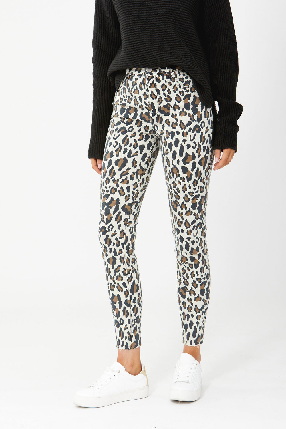 [TEST] Evie Animal High Rise Skinny