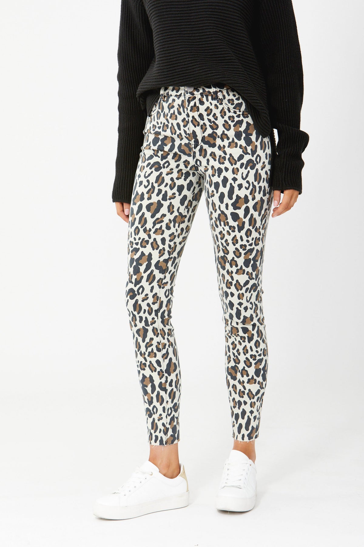 [TEST] Evie Animal High Rise Skinny