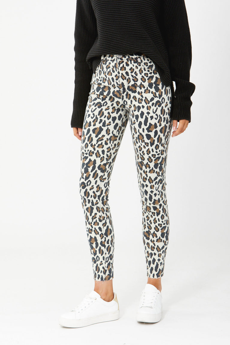 [TEST] Evie Animal High Rise Skinny