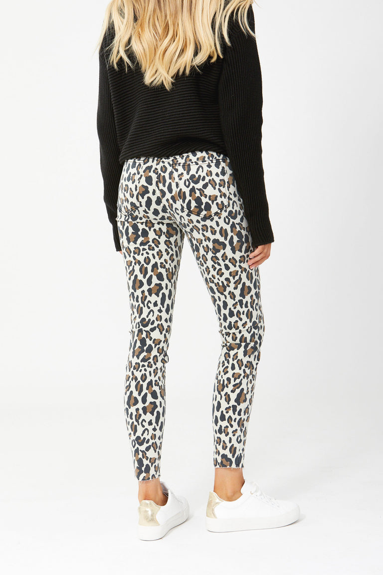 [TEST] Evie Animal High Rise Skinny