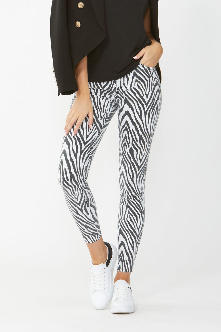 [TEST] Evie Animal High Rise Skinny