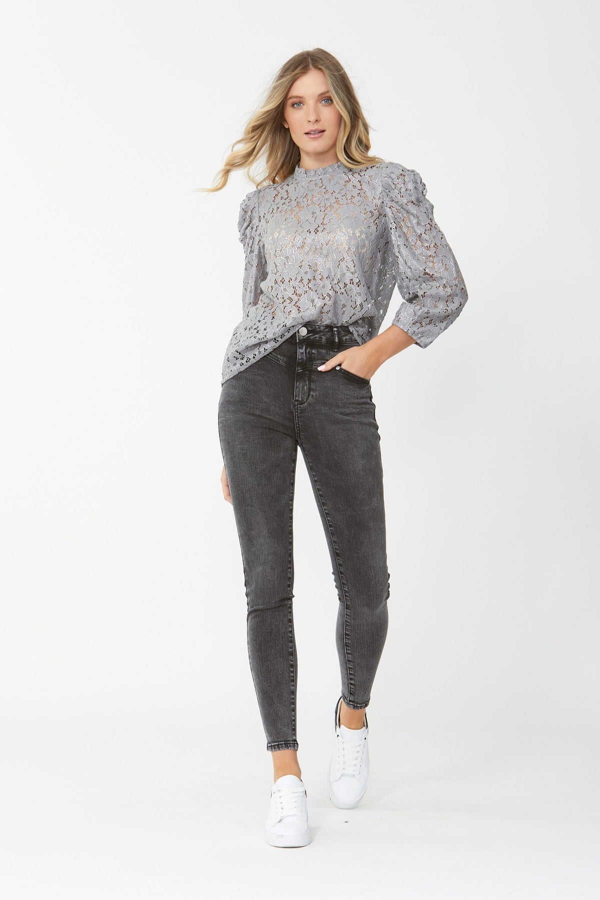 [TEST] Evie Super High Rise Skinny