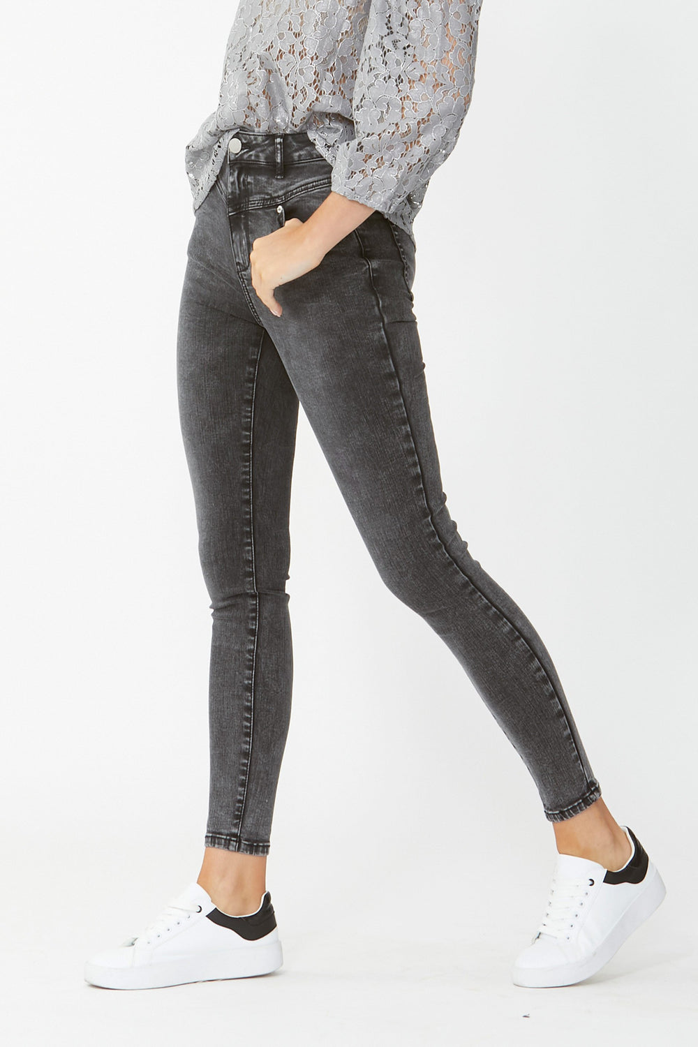 [TEST] Evie Super High Rise Skinny