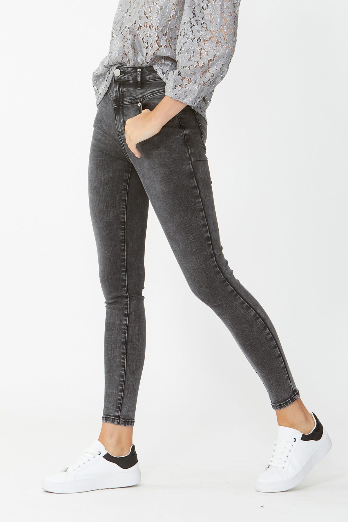 [TEST] Evie Super High Rise Skinny
