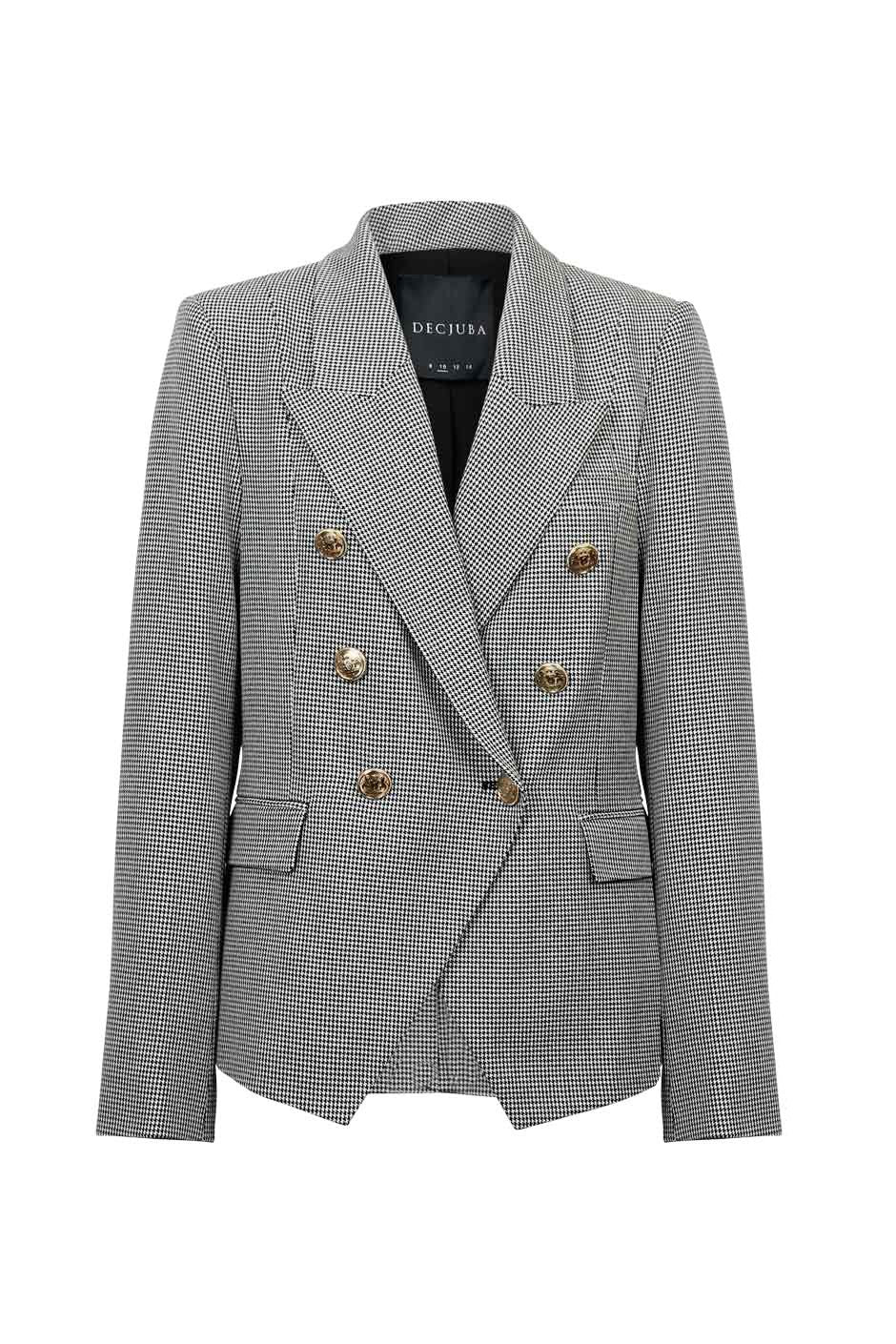 [TEST] Carly Houndstooth Blazer