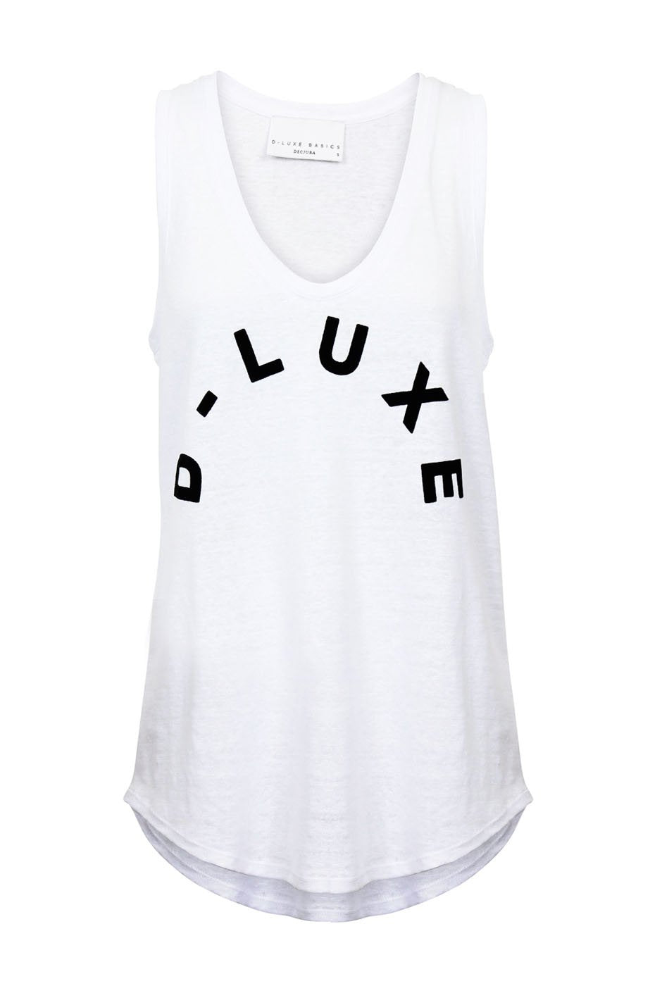 [TEST] D-Luxe Linen Logo Tank