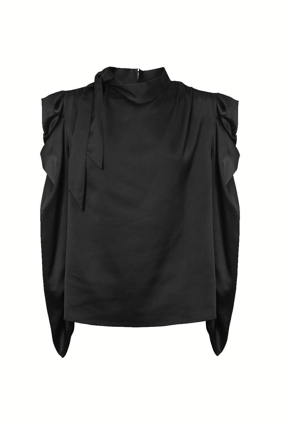 [TEST] Marie Satin Puff Blouse