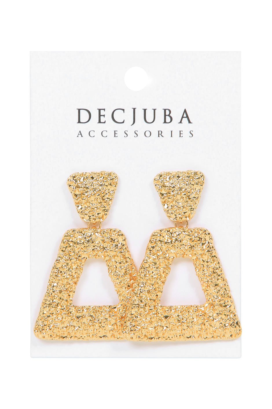 [TEST] Bella Crushed Triangle Earring