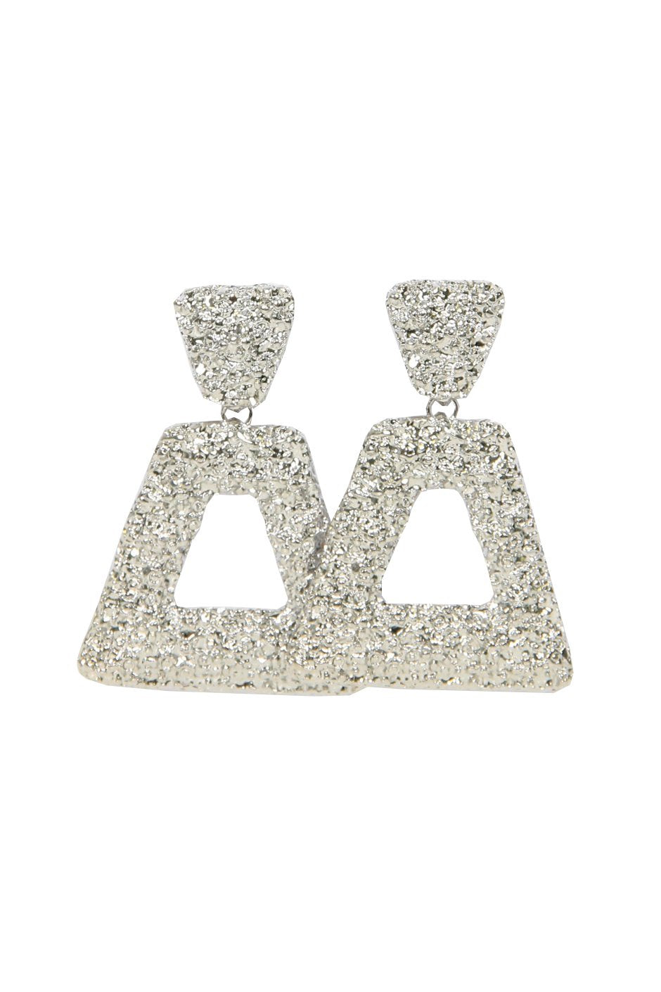 [TEST] Bella Crushed Triangle Earring