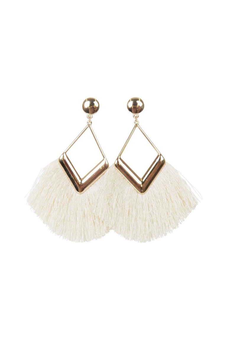 [TEST] Bailey Diamond Tassel Earrings