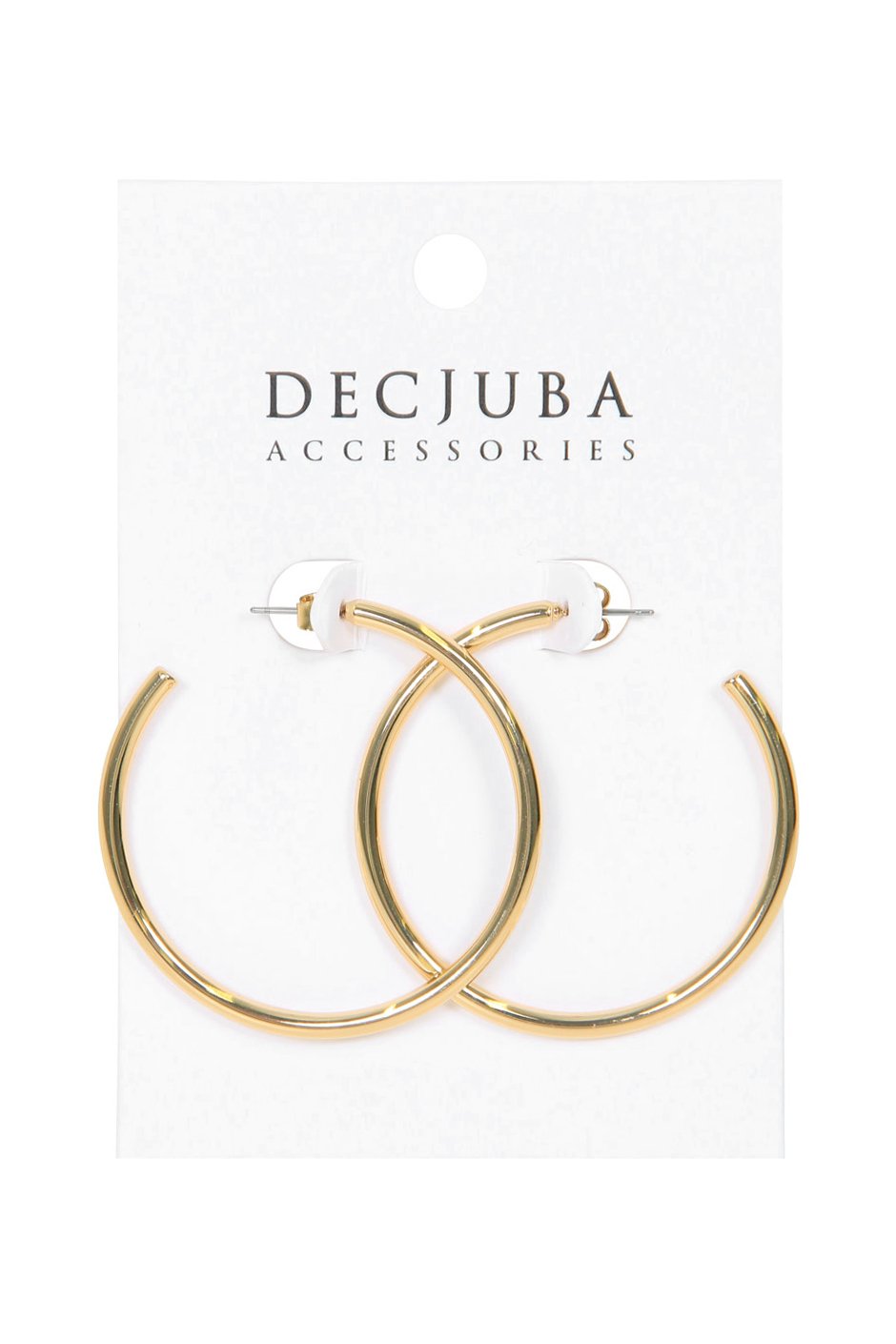 [TEST] Betty Large Plain Hoop Earring