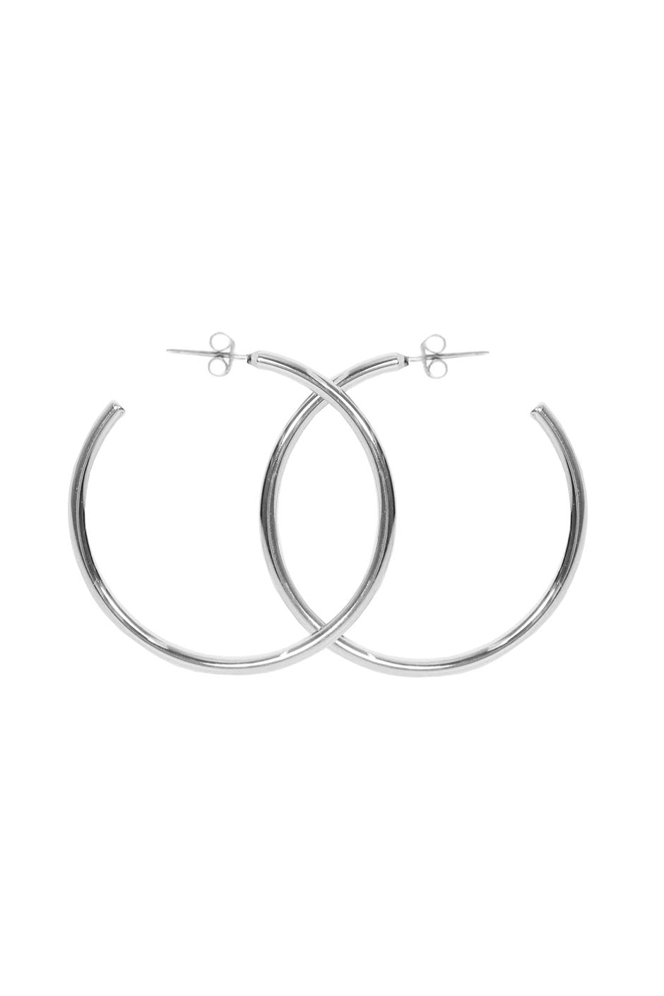 [TEST] Betty Large Plain Hoop Earring