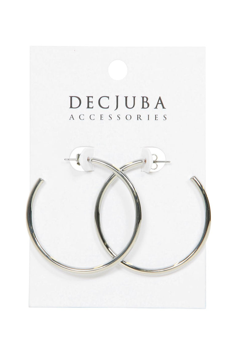 [TEST] Betty Large Plain Hoop Earring