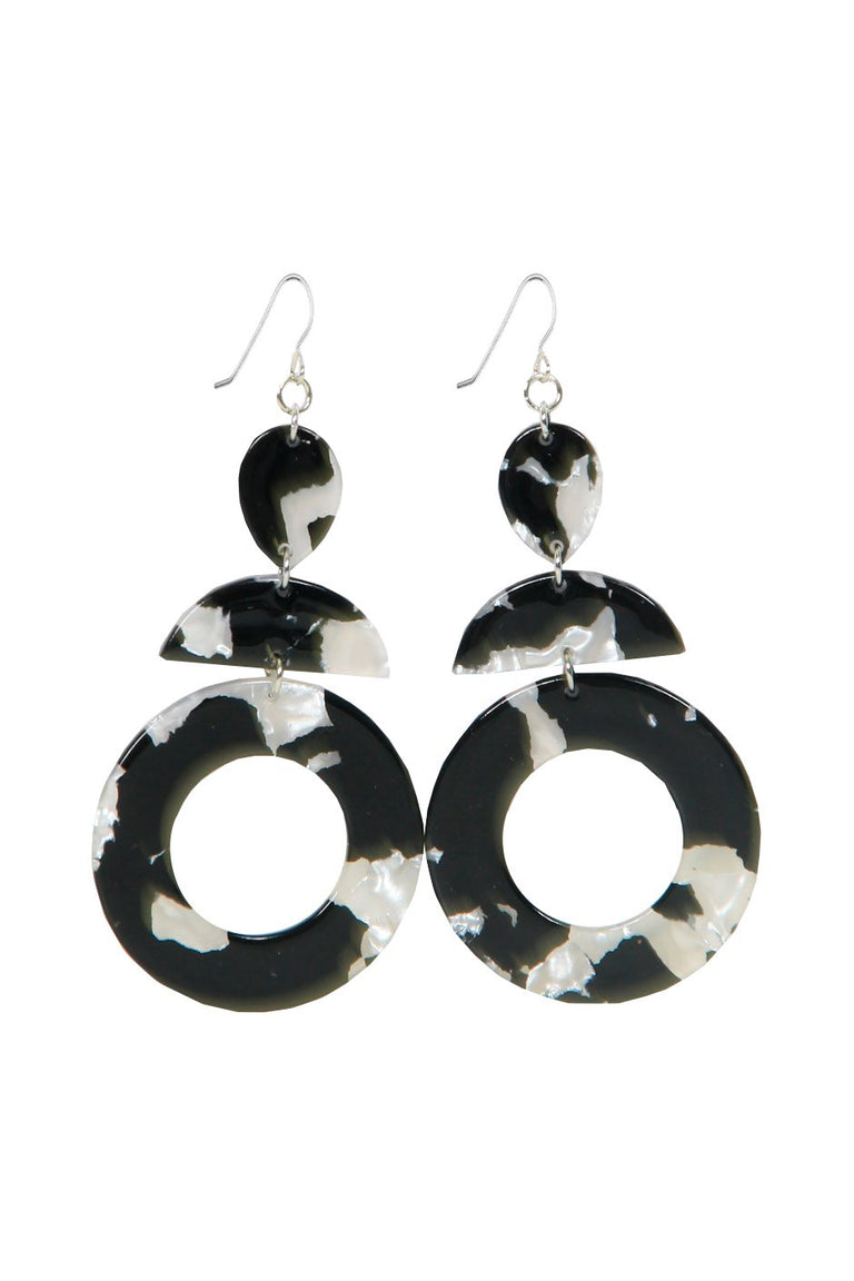 [TEST] Bonnie Mixed Resin Earrings