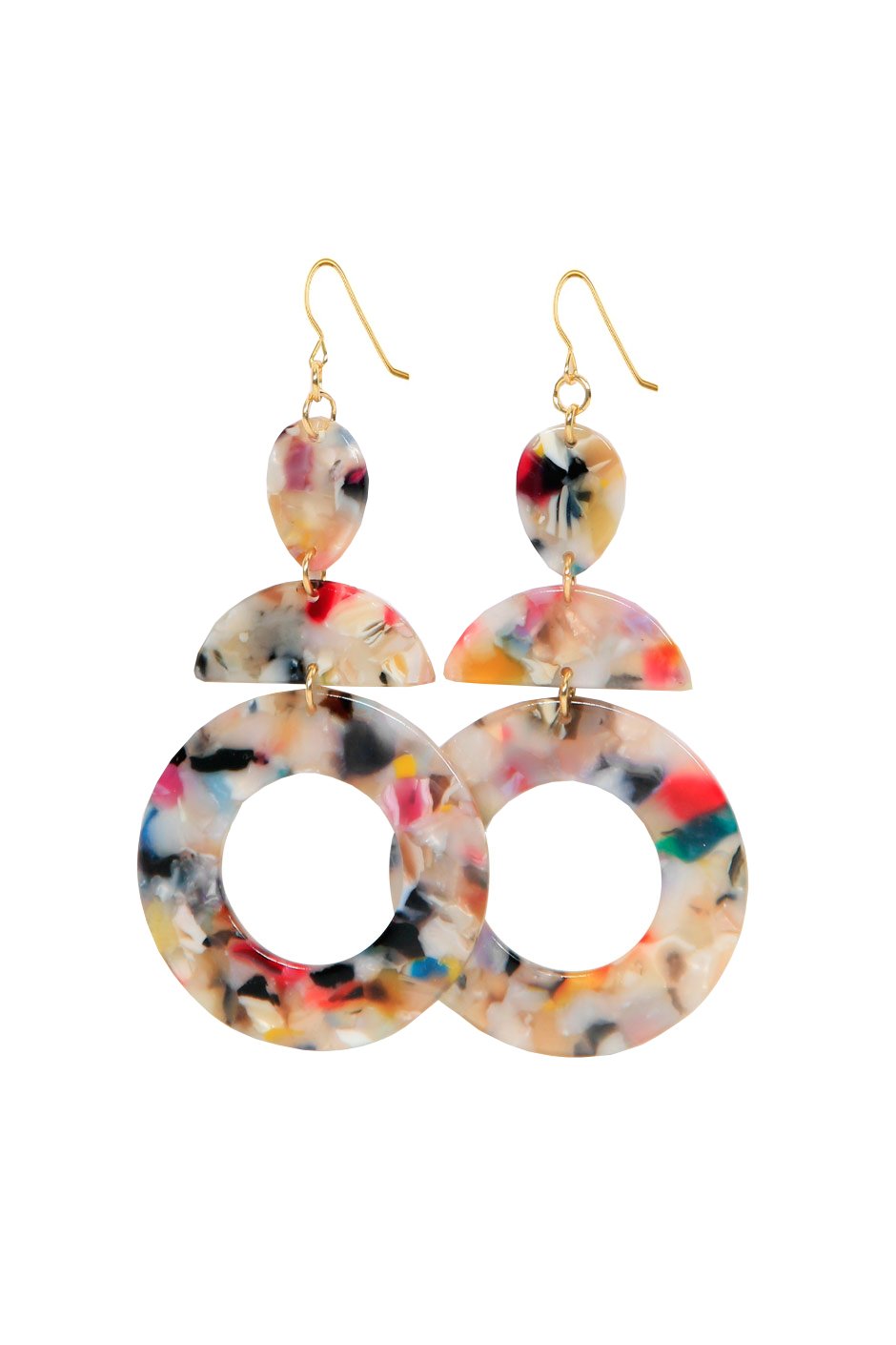 [TEST] Bonnie Mixed Resin Earrings