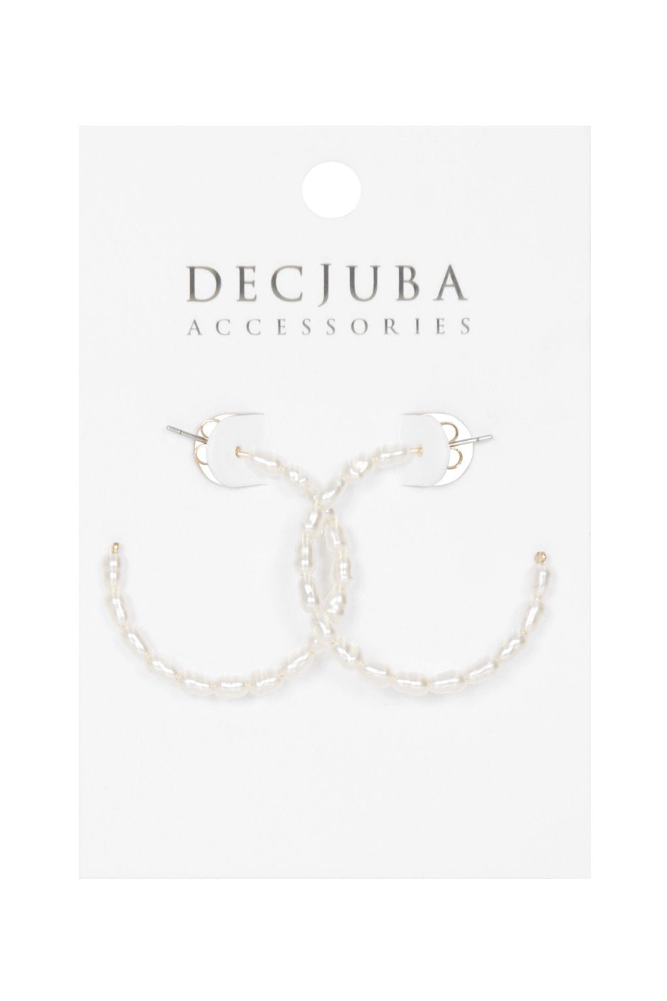 [TEST] Bianca Pearl Hoop Earrings