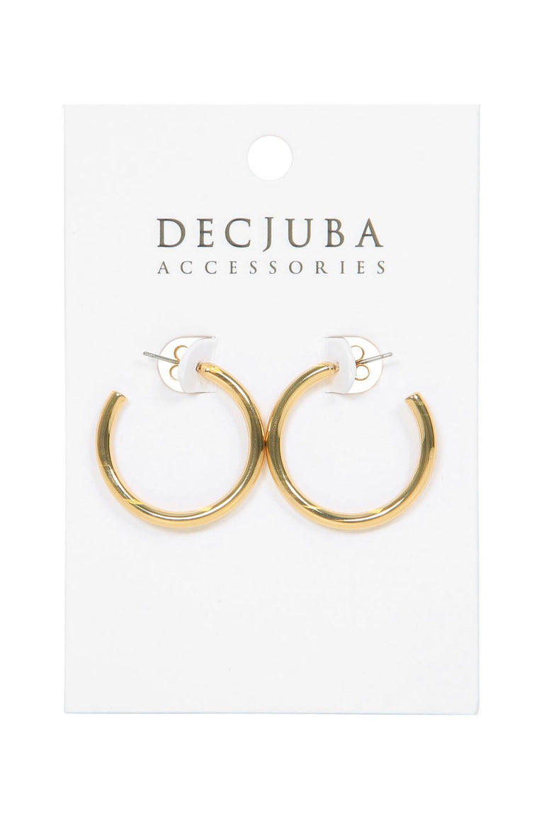 [TEST] Bessy Small Plain Hoop Earring