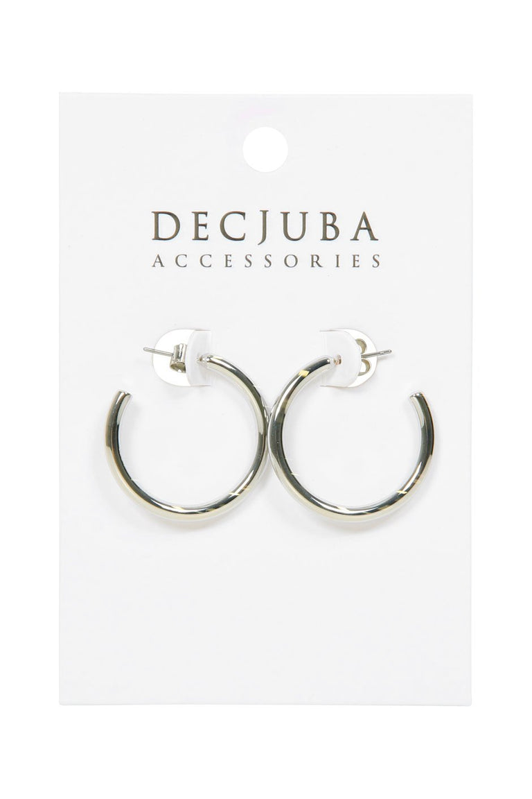 [TEST] Bessy Small Plain Hoop Earring