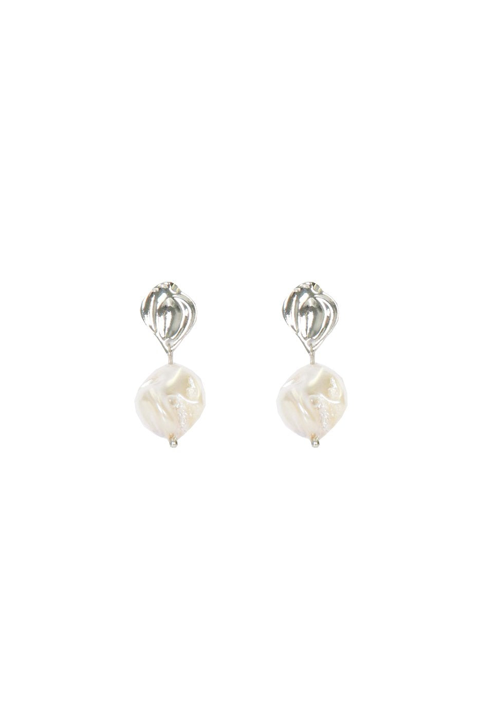 [TEST] Britt Pearl Stud Drop Earrings