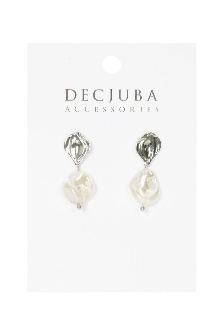 [TEST] Britt Pearl Stud Drop Earrings