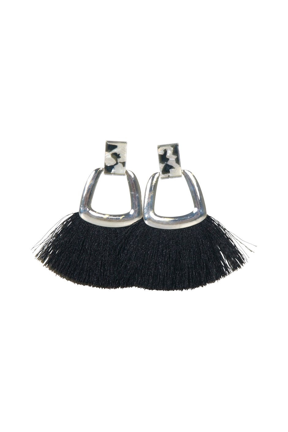 [TEST] Brooke Square Tassel Earrings