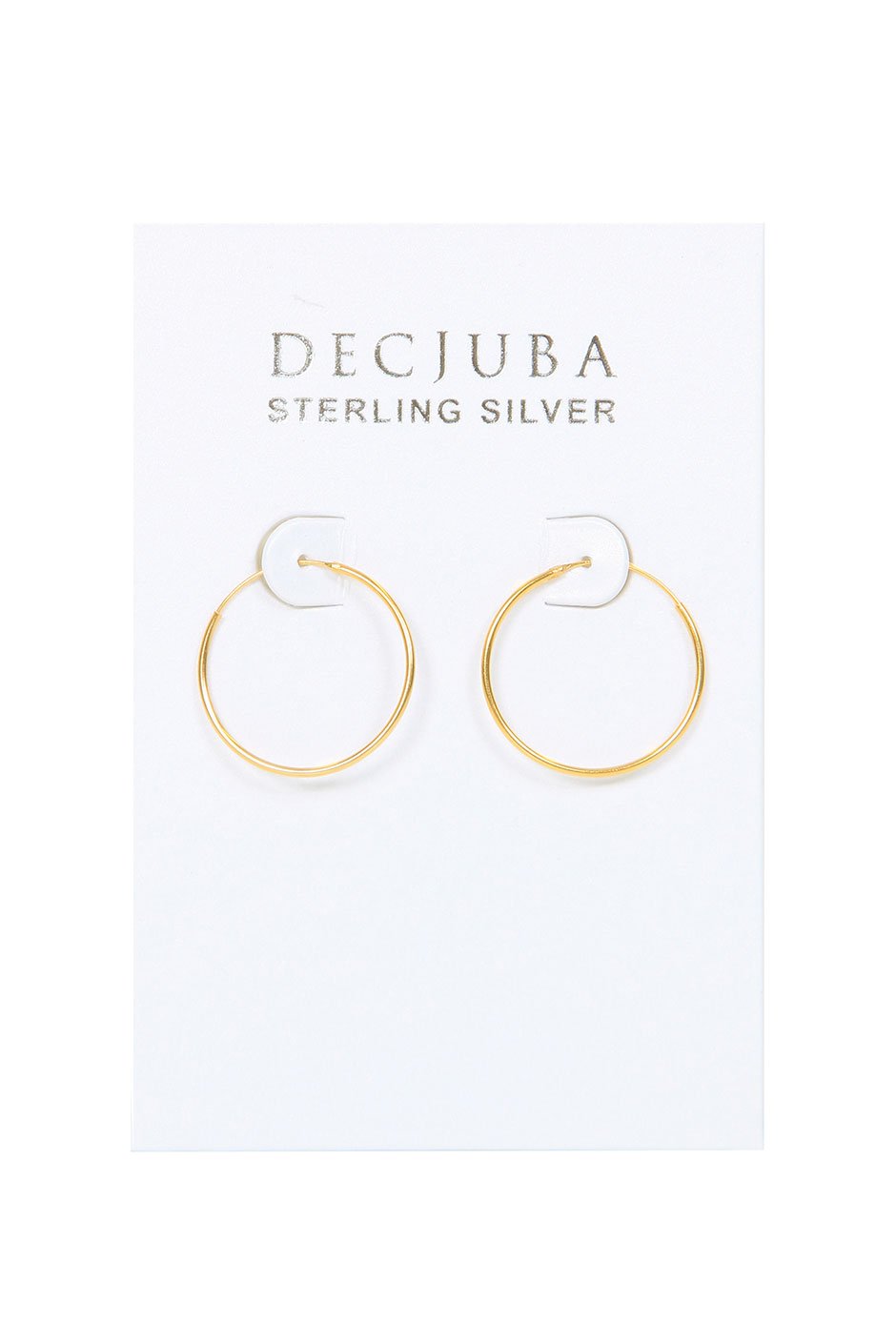 [TEST] 25mm Hoop Earrings