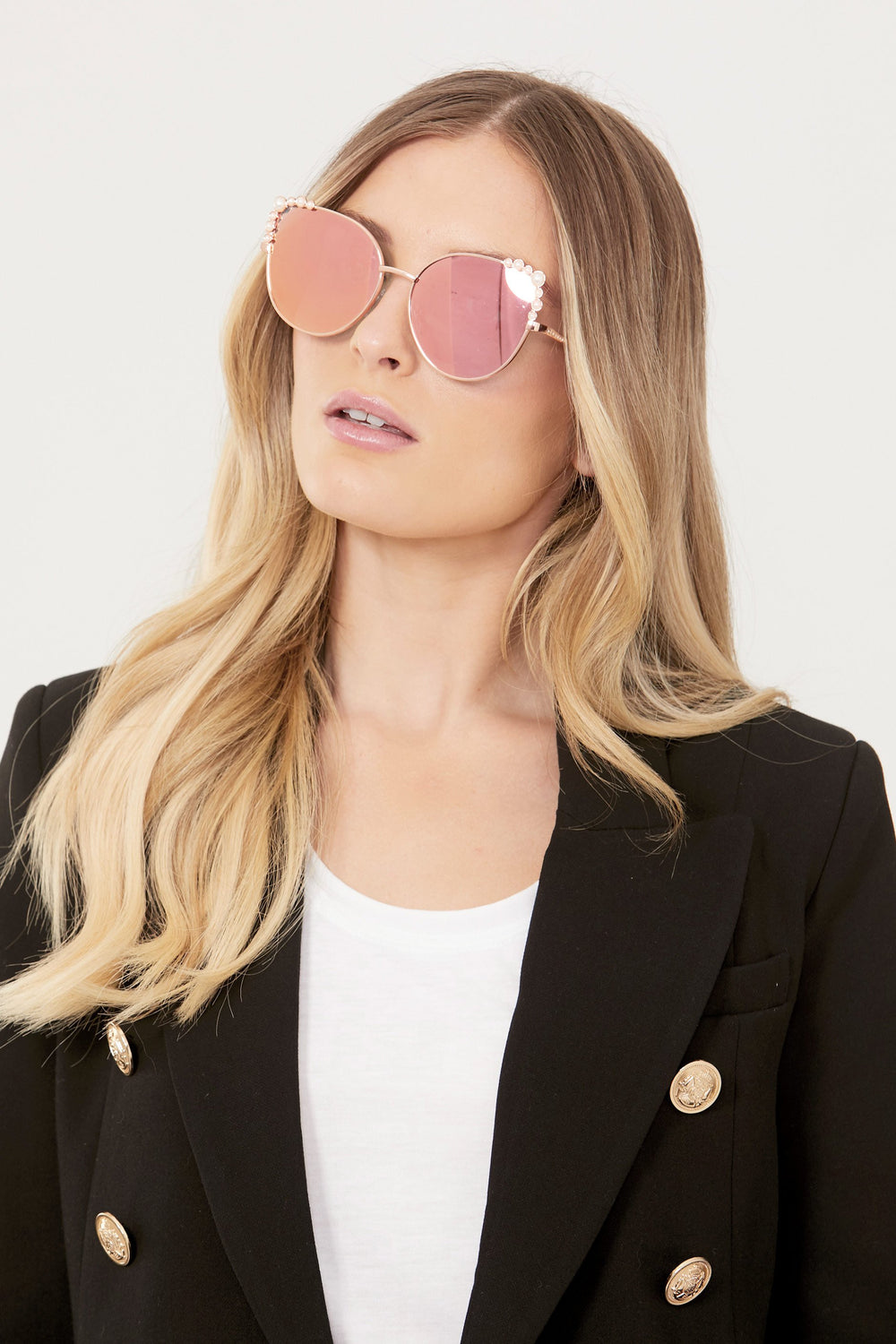 [TEST] Pearl Detail Sunglasses