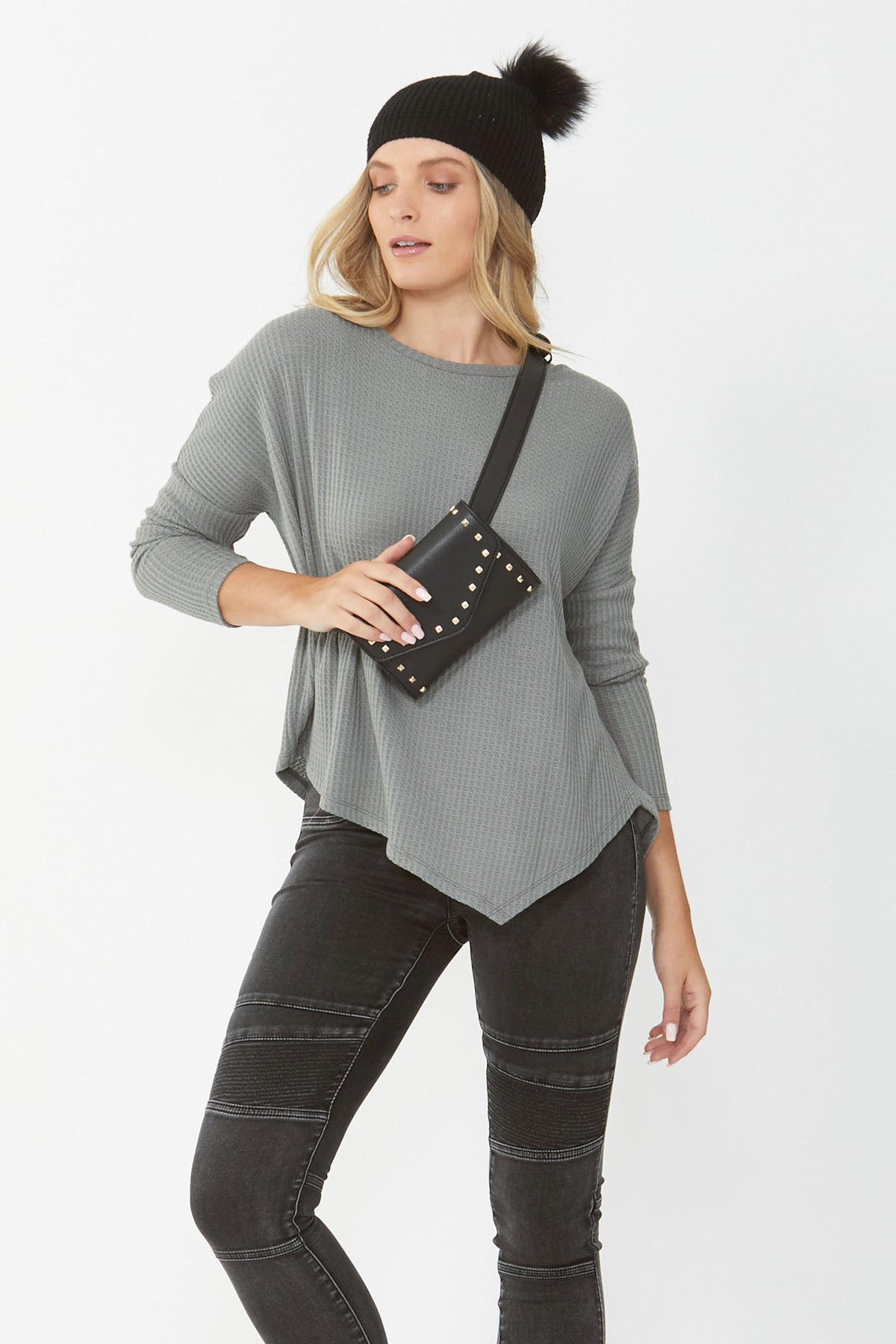[TEST] Hilda Asymmetric Hem Top