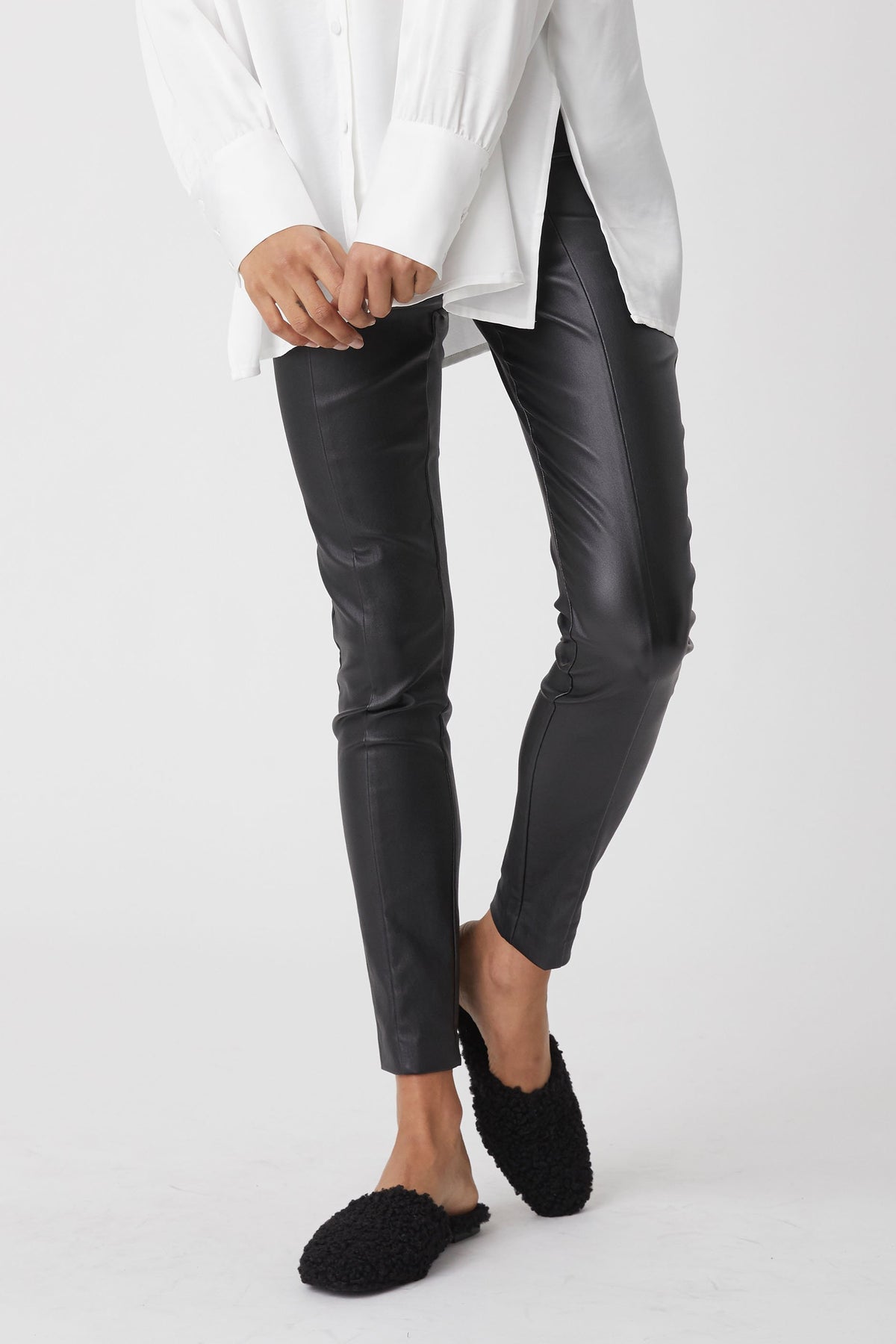 [TEST] Stevie Panelled Wetlook Pant