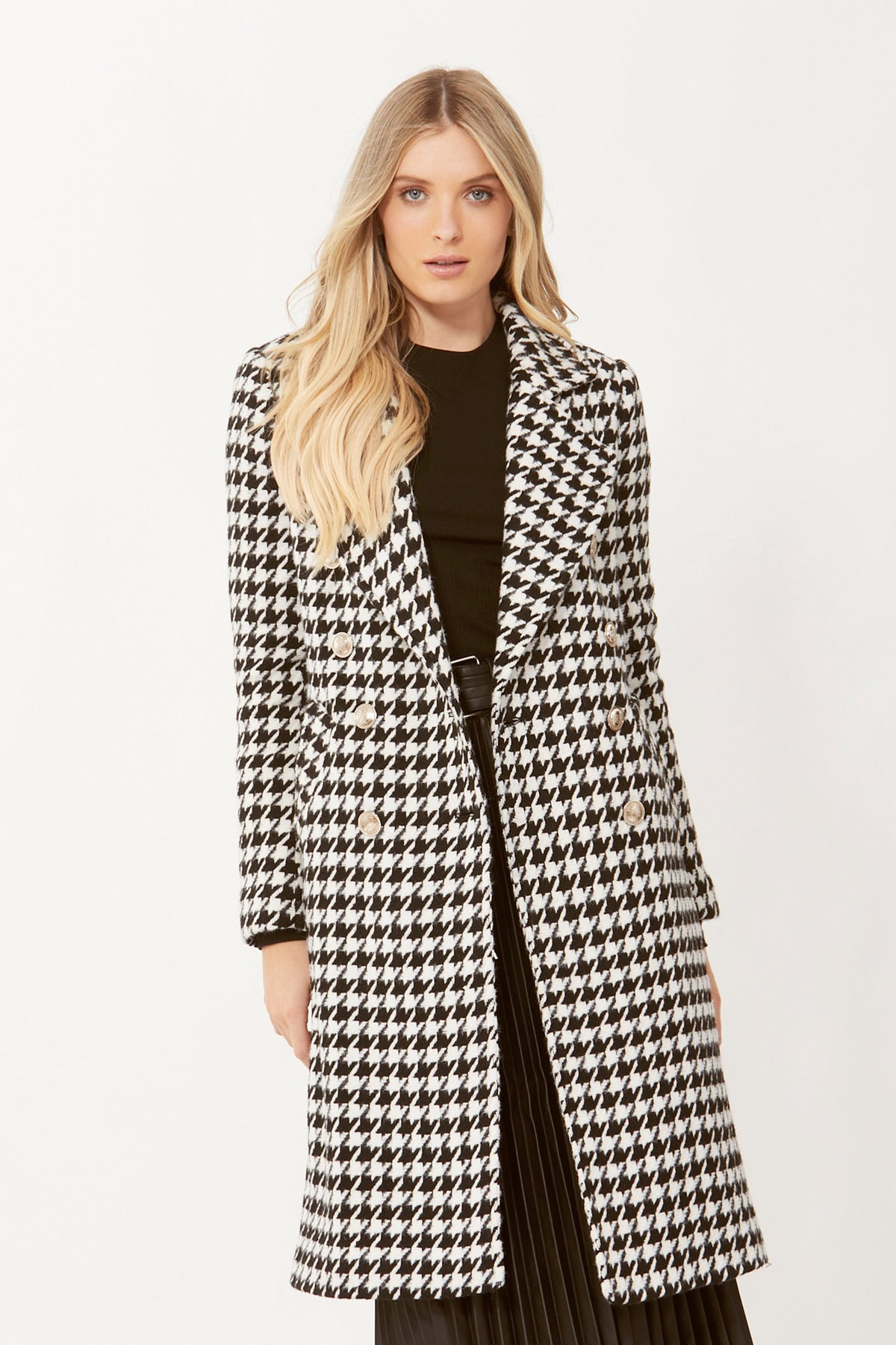 [TEST] Willow Wool Check Coat