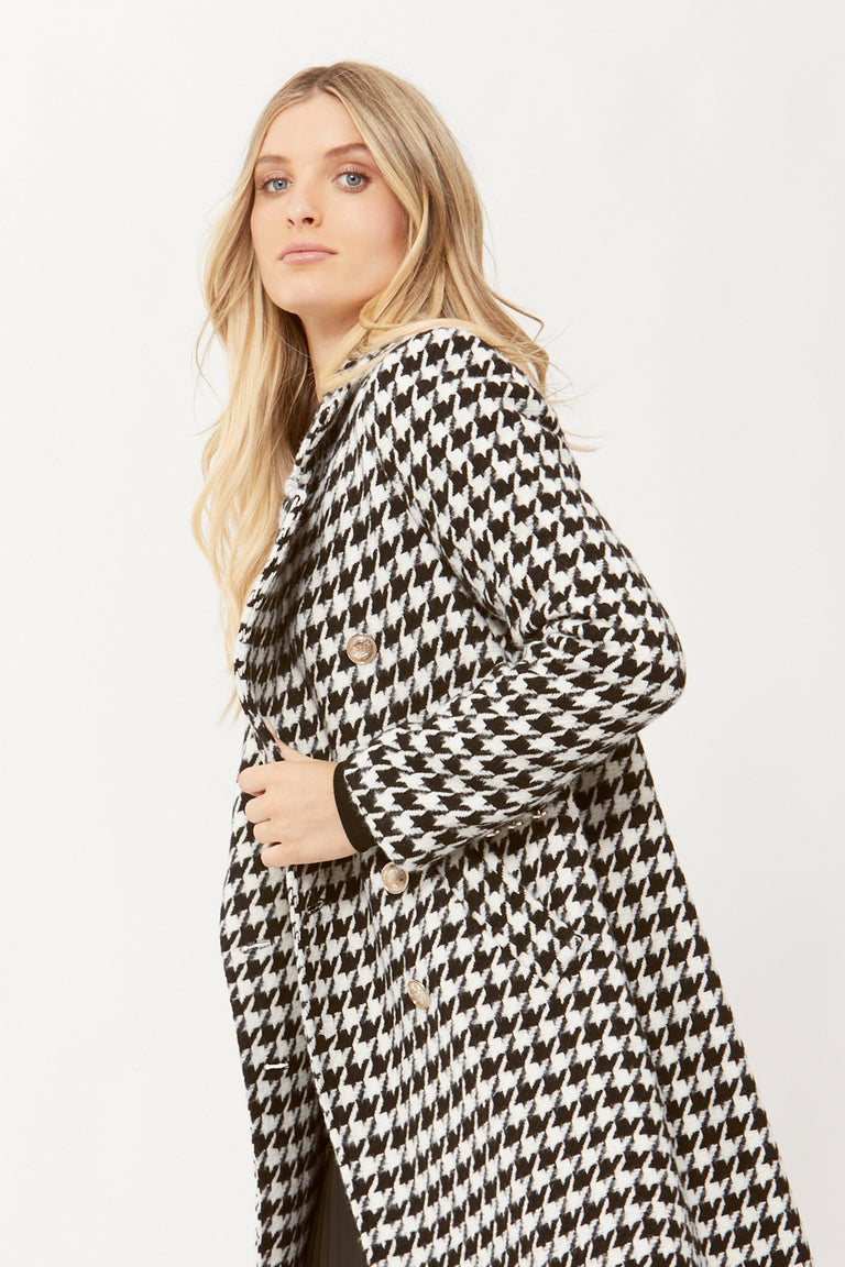 [TEST] Willow Wool Check Coat