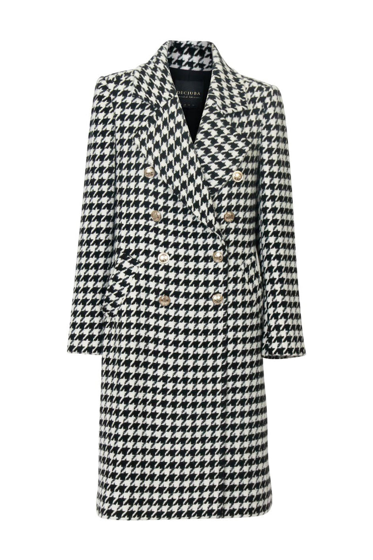 [TEST] Willow Wool Check Coat