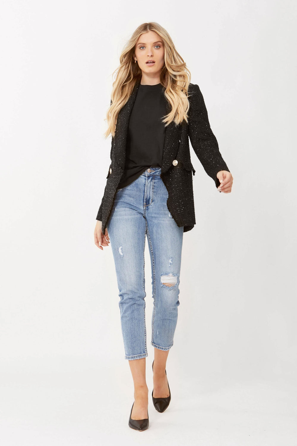 [TEST] Carly Shawl Collar Blazer