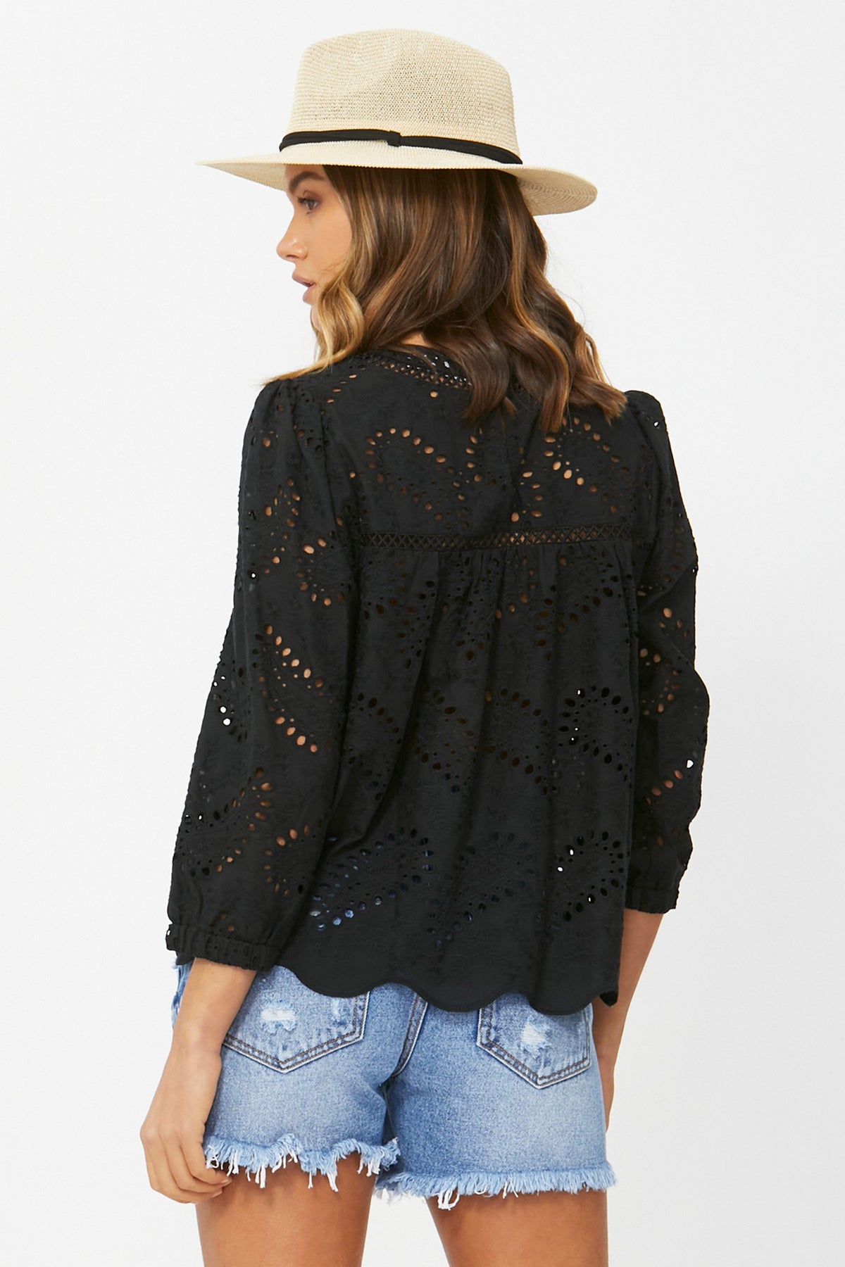 [TEST] Saana Broderie Blouse