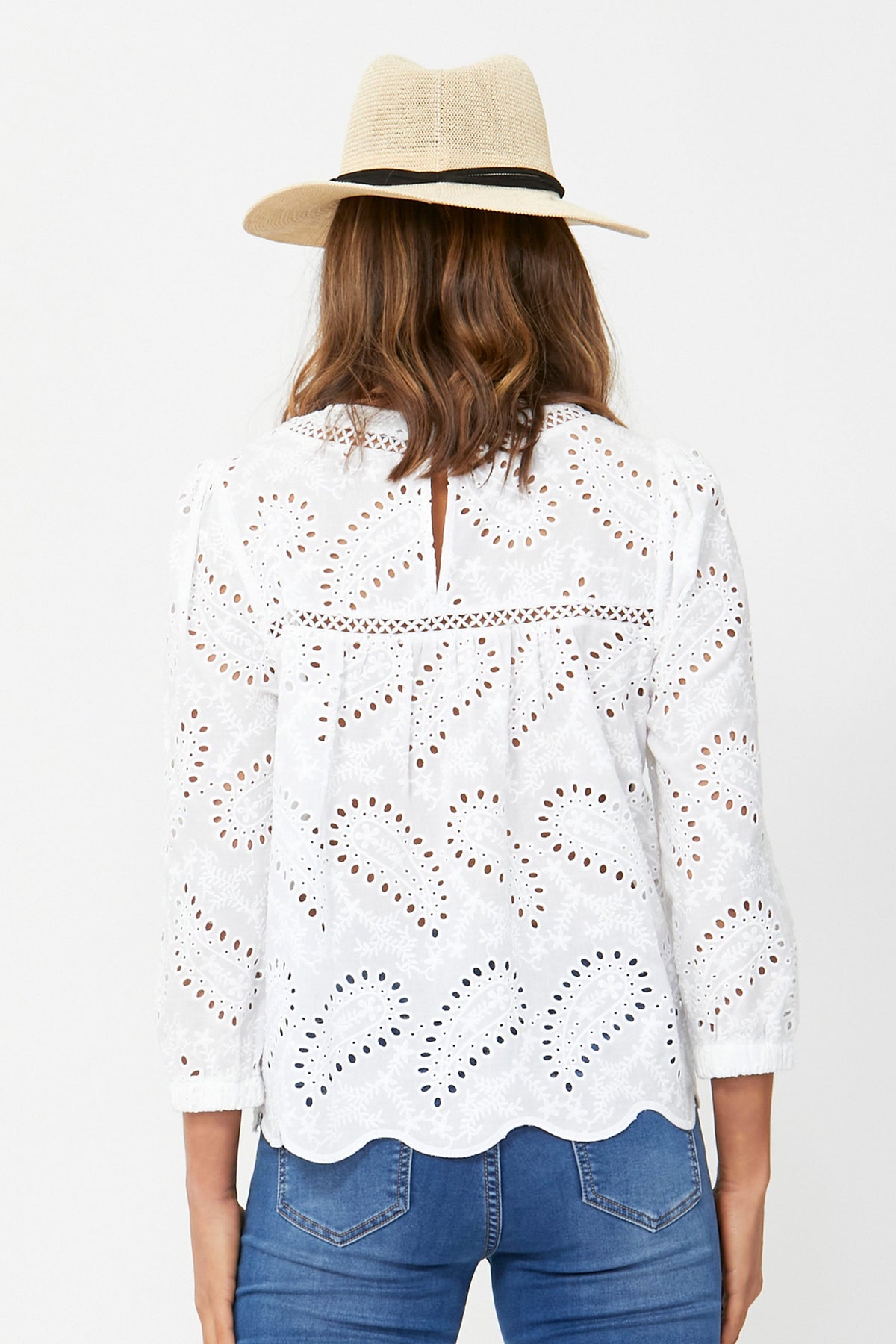 [TEST] Saana Broderie Blouse