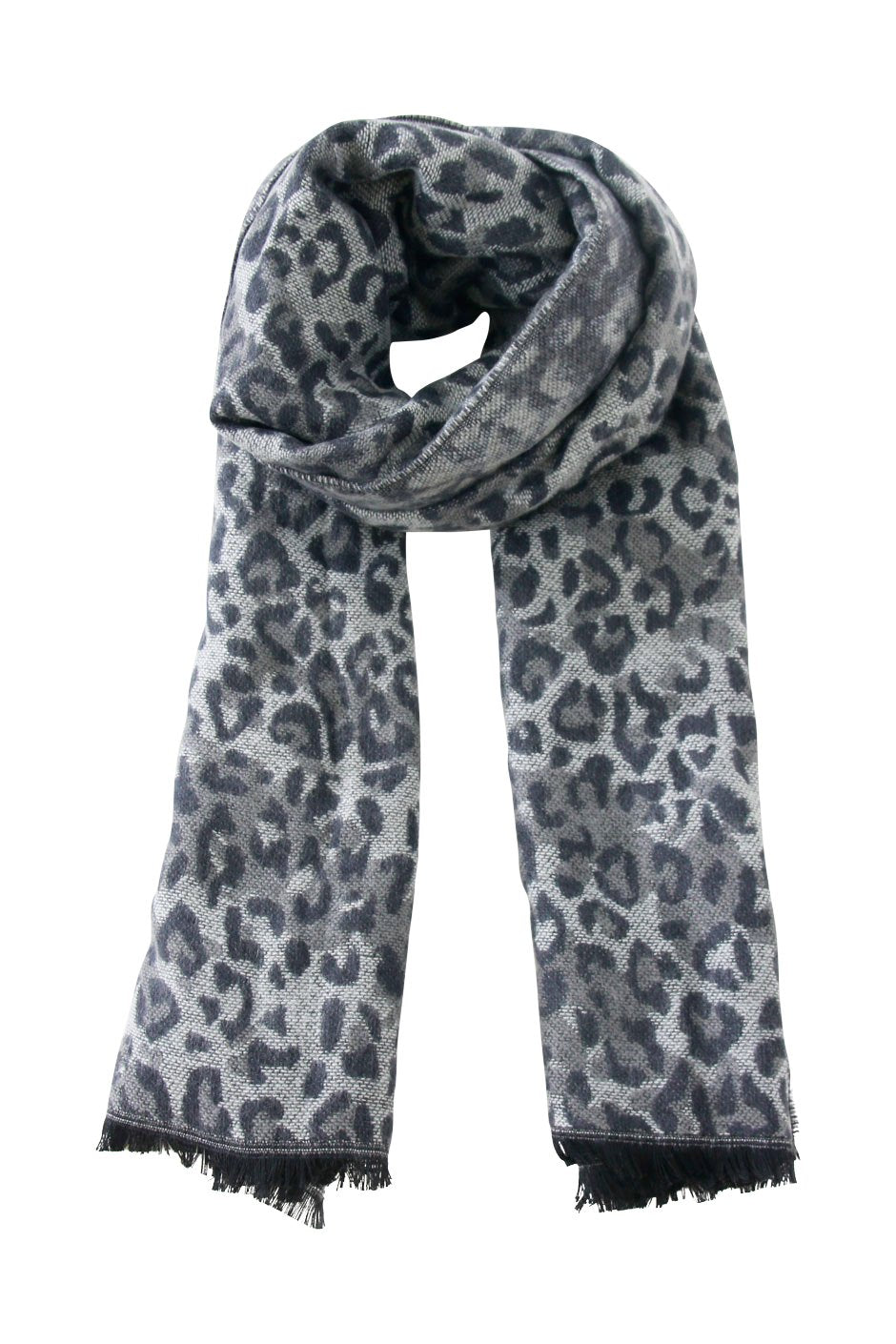 [TEST] Soft Leopard Woven Scarf