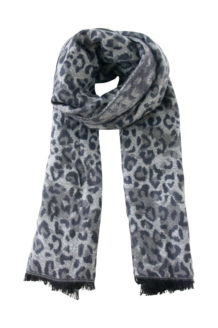 [TEST] Soft Leopard Woven Scarf