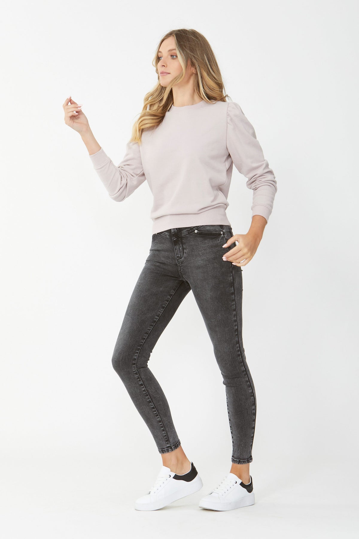 [TEST] Jacqui Puff Sleeve Sweat