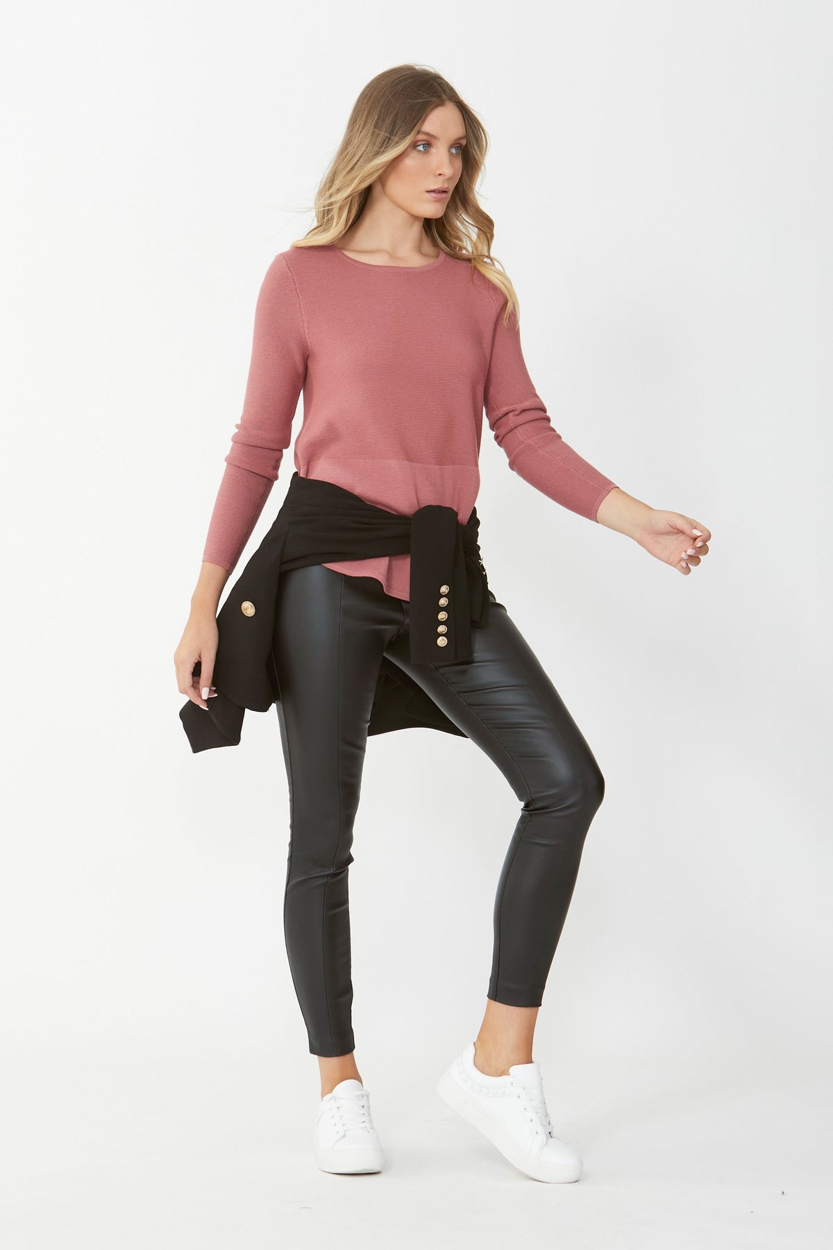 [TEST] Taylor Curved Hem Jumper