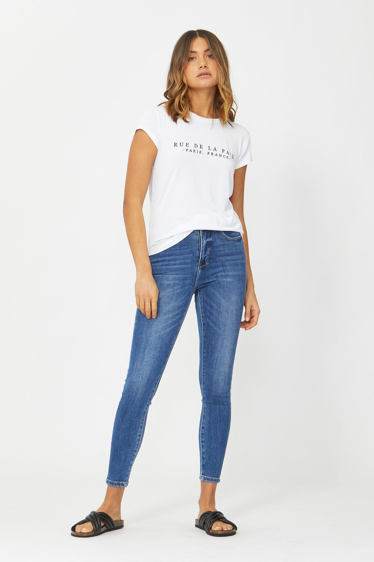 [TEST] Rue De La Paix Embroidered Tee
