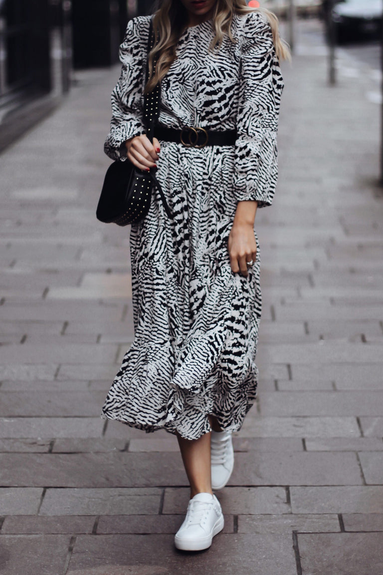 [TEST] Casey Puff Sleeve Midi Dress