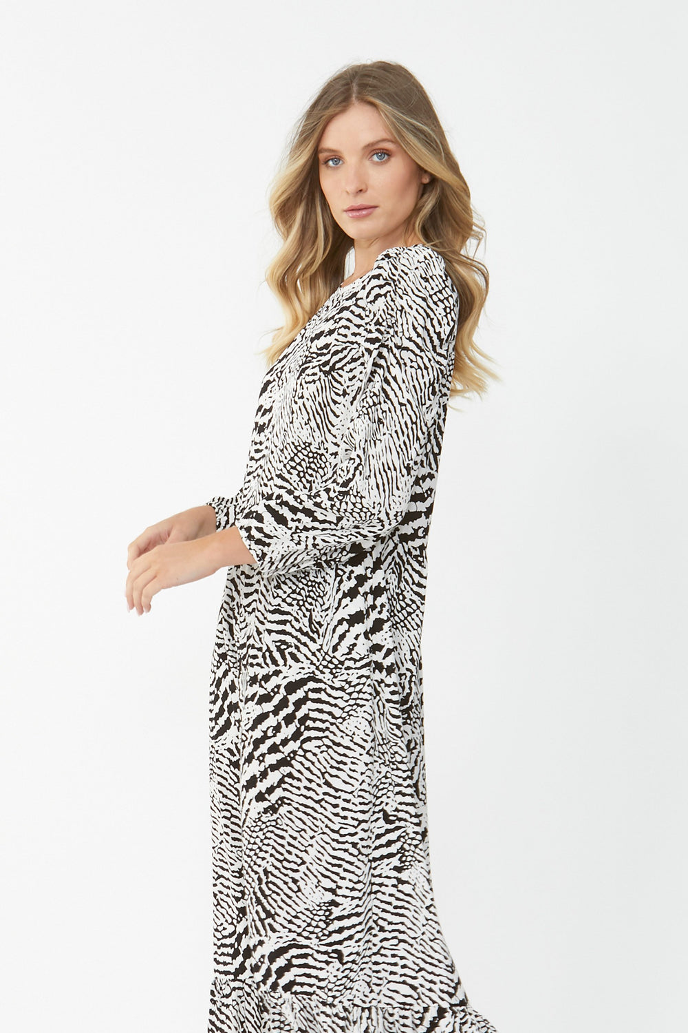 [TEST] Casey Puff Sleeve Midi Dress