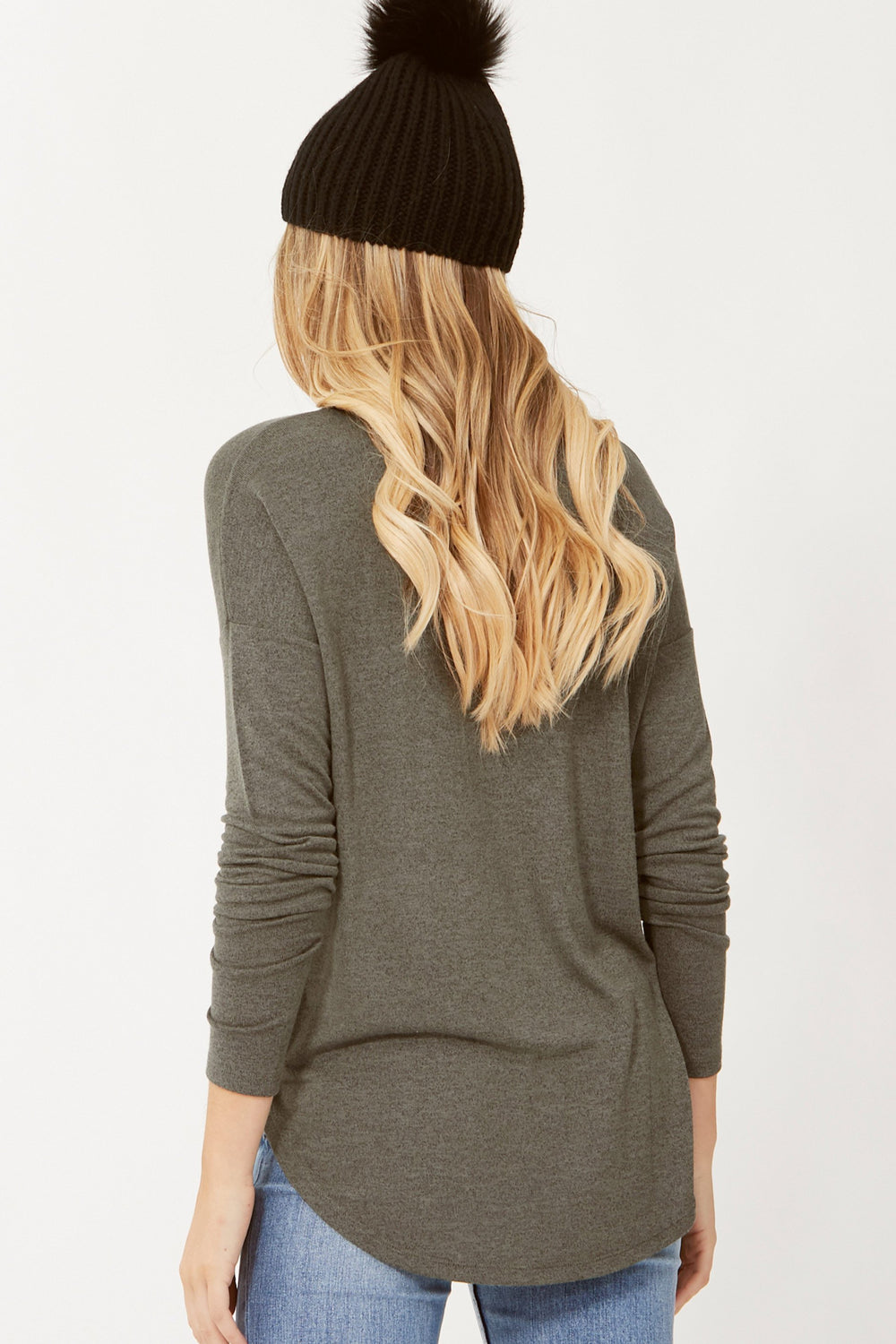 [TEST] Hattie Text Long Sleeve Tee