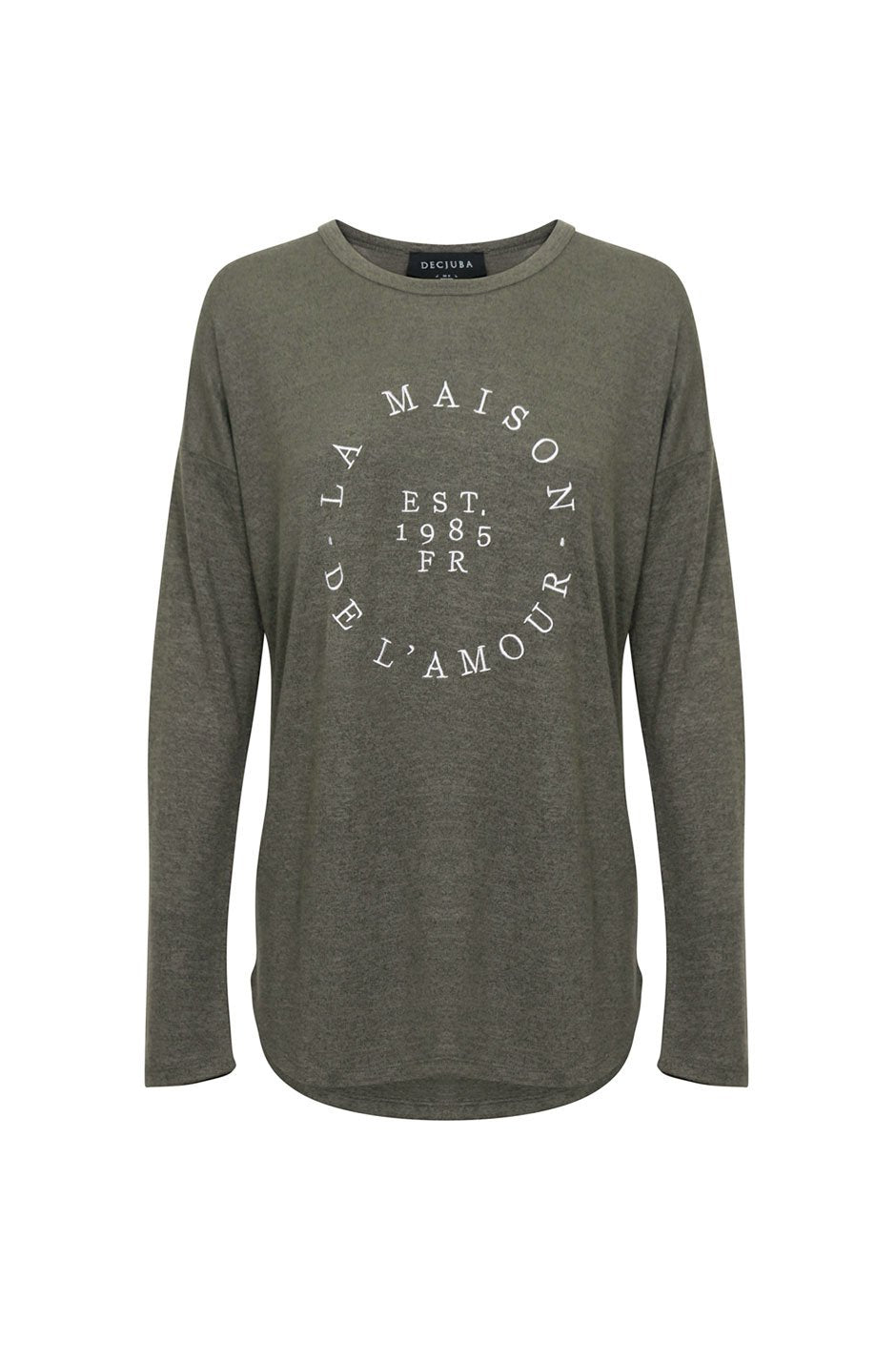 [TEST] Hattie Text Long Sleeve Tee