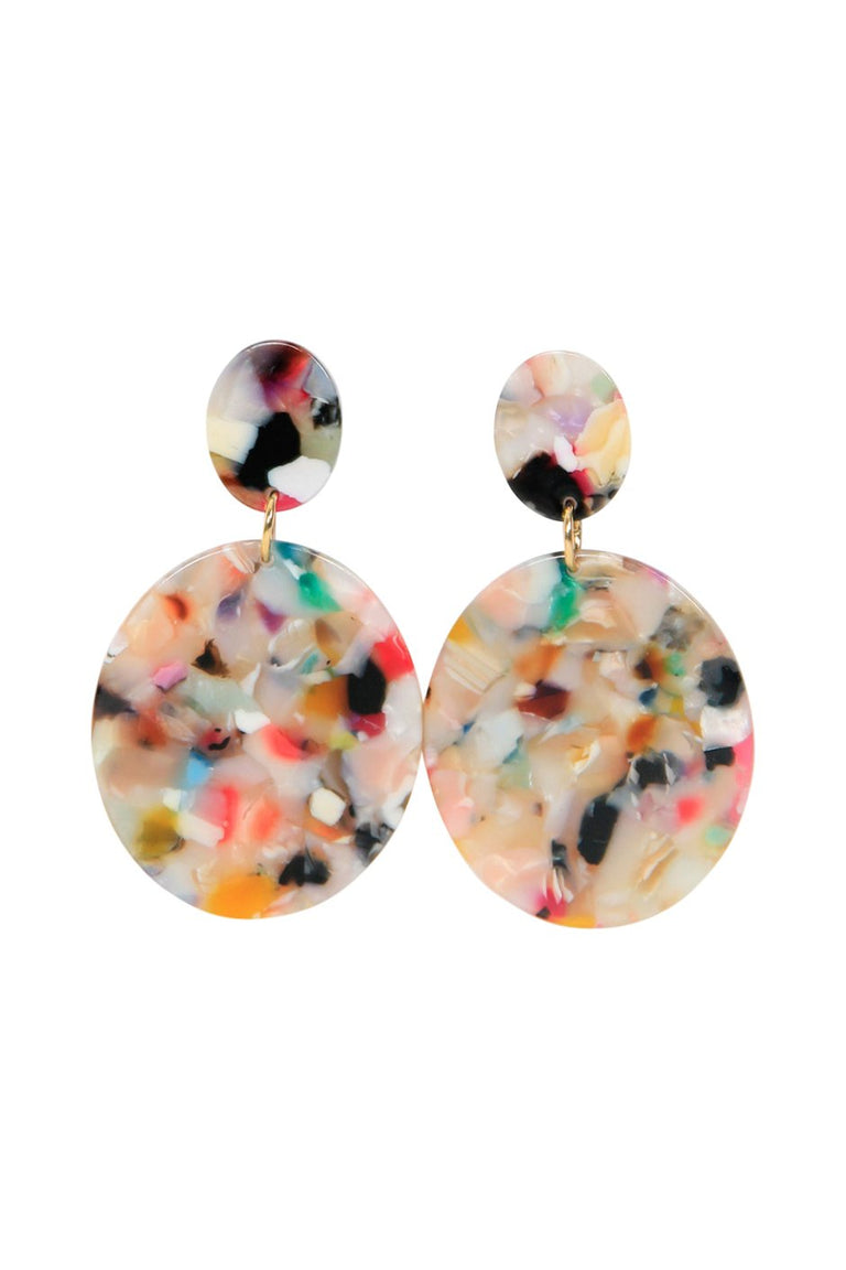 [TEST] Bliss Resin Circle Earrings