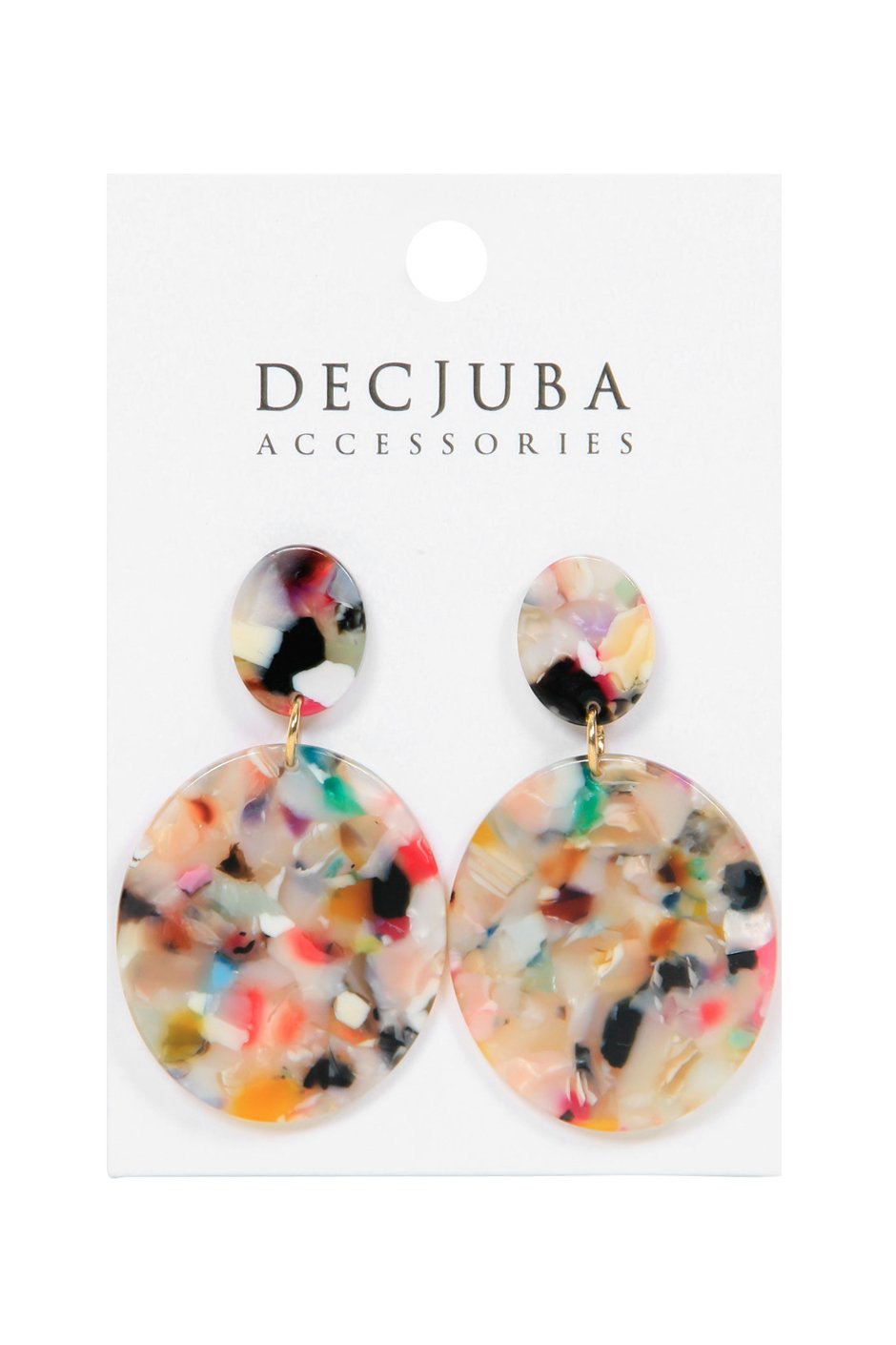 [TEST] Bliss Resin Circle Earrings