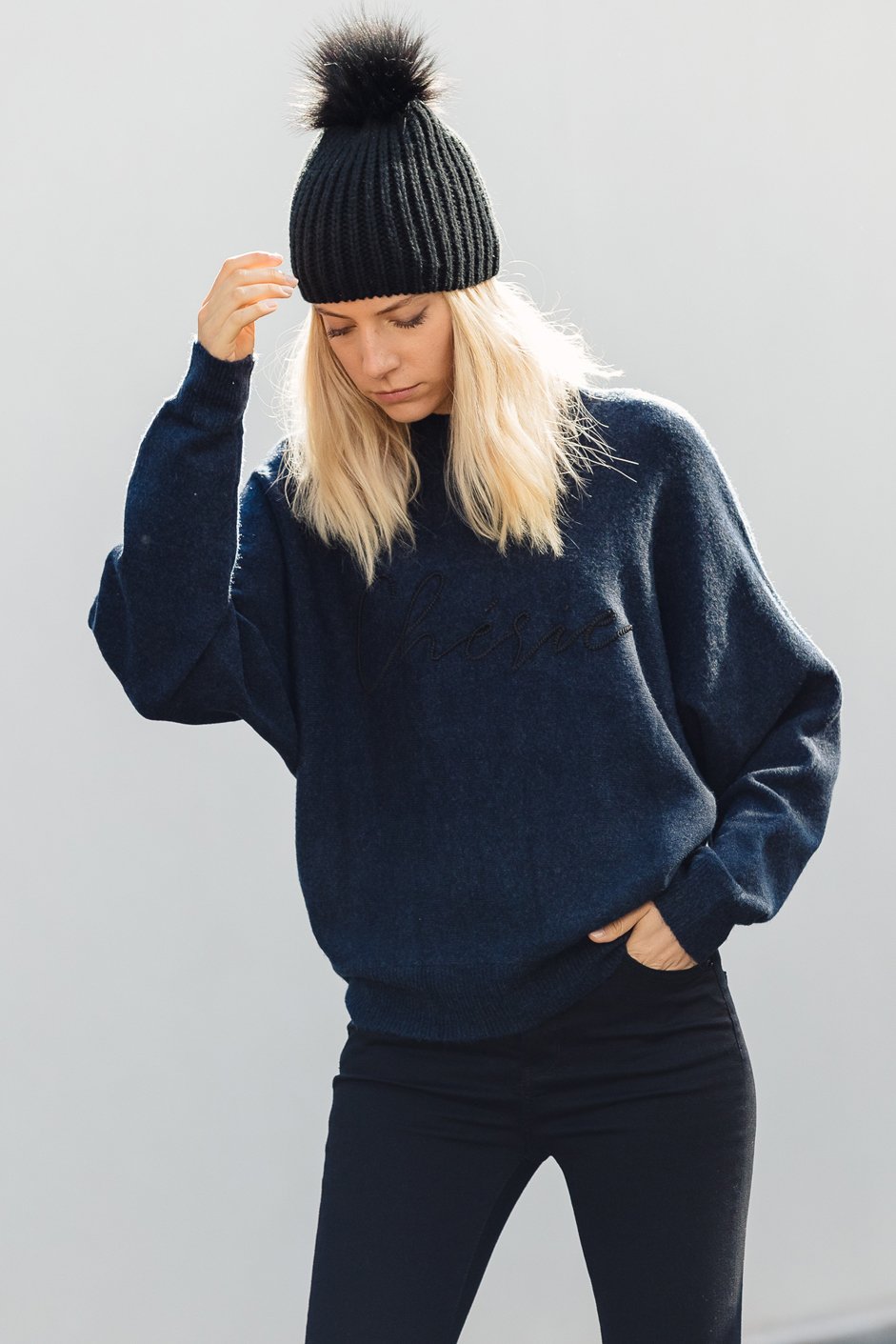 [TEST] Cherie Script Dolman Knit