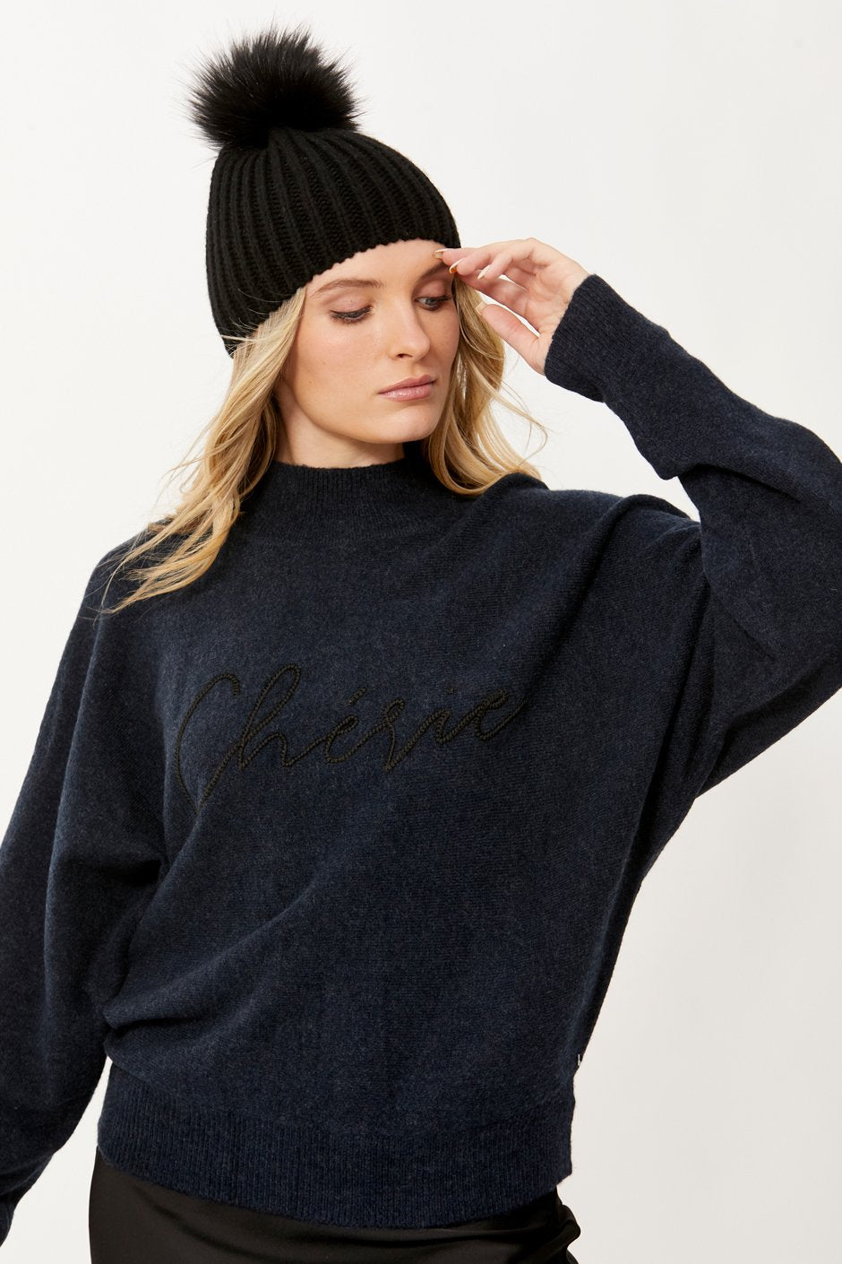 [TEST] Cherie Script Dolman Knit