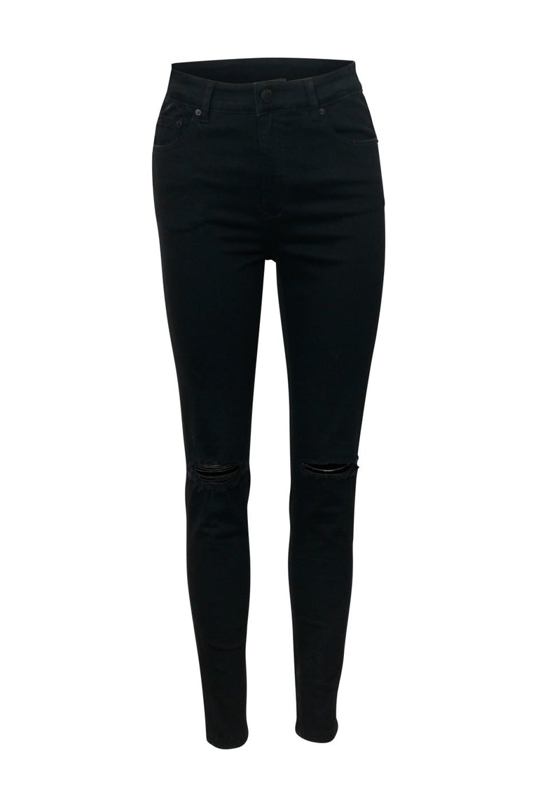 [TEST] Evie Distressed High Rise Jean