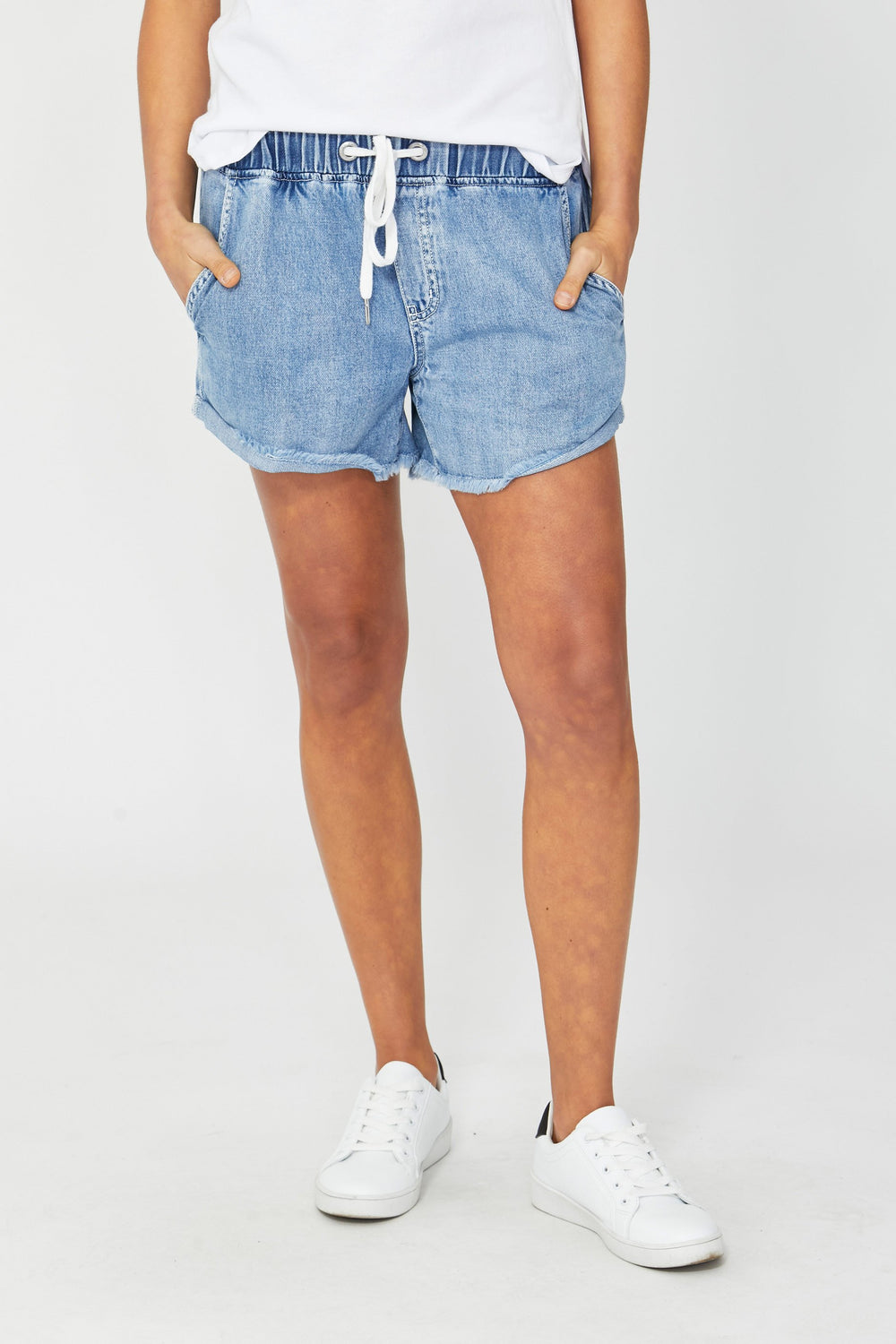 [TEST] D-Luxe Denim Jogger Short